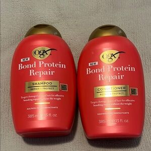 OGX Bond Protein Repair Shampoo and Conditioner Set